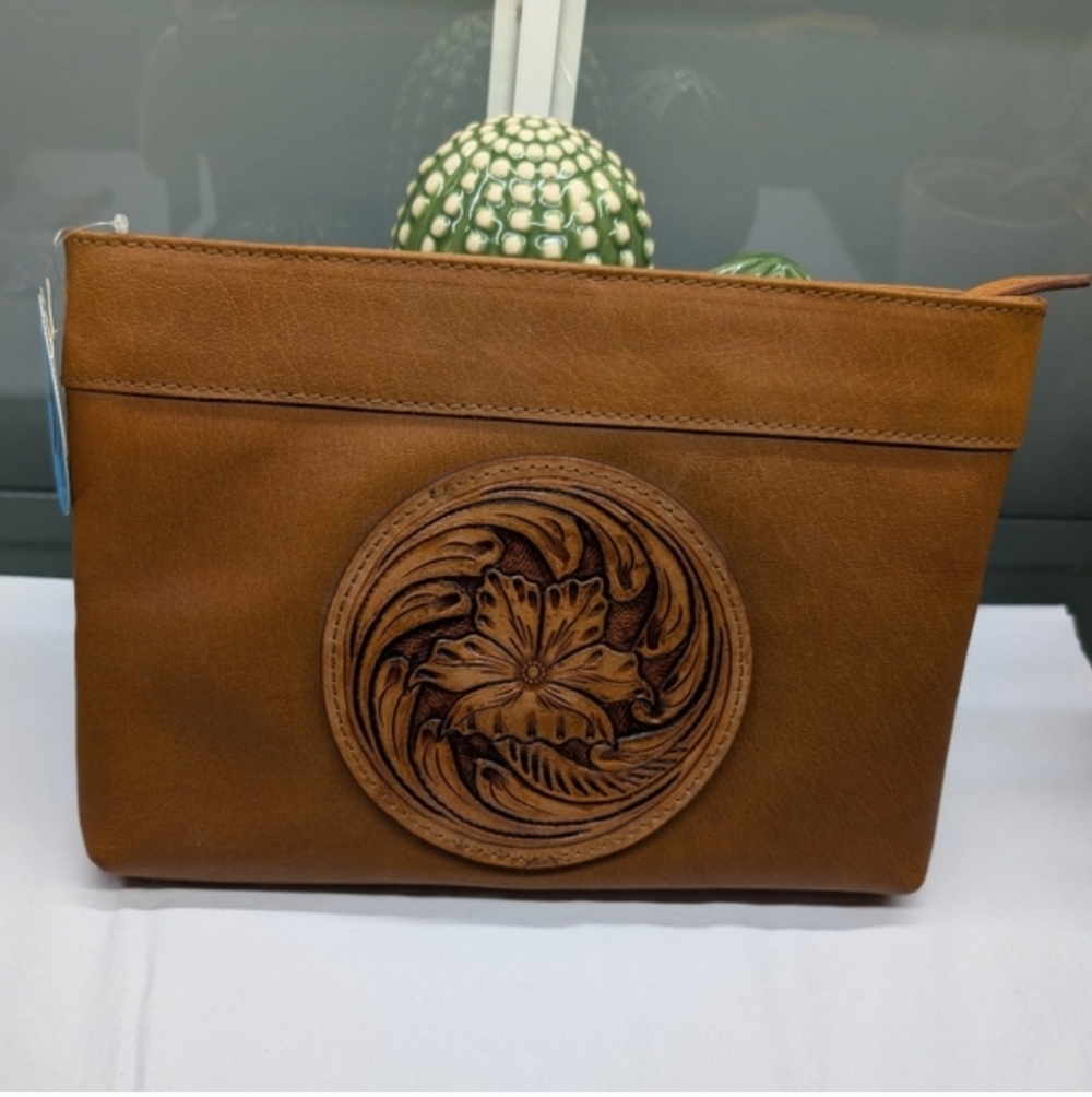 NWT Brown Western Clutch/Crossbody  Bag - Picture 7 of 7
